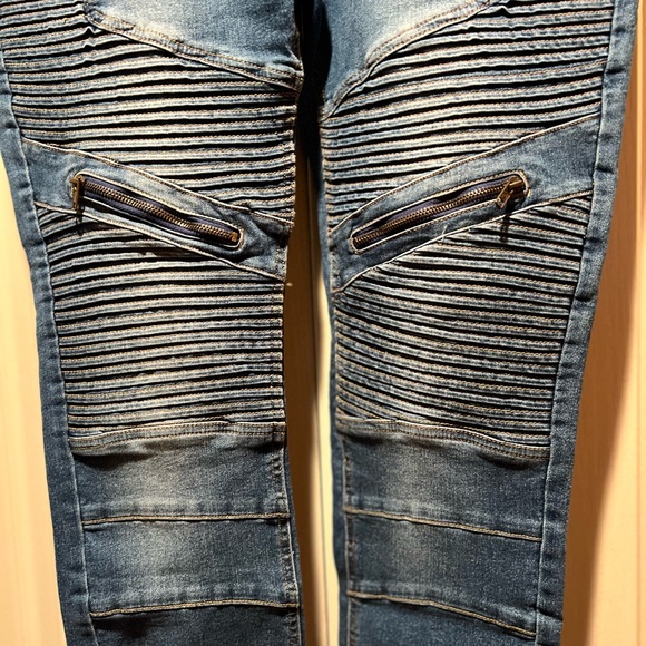 Men’s denim jeans Denim Gold 38 waist 30 length medium blue - Picture 3 of 7